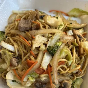 Beef Yakisoba Combo