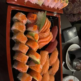 Lots of sushi!
