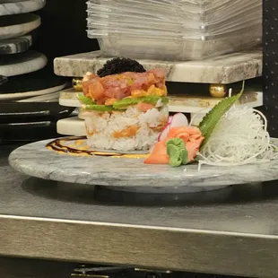 Hanami Tower (not ours, but I was able to take a zoom pic) #yum #ReviewsByRL