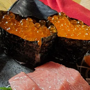 Yum toro and ikura