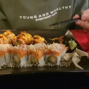 sushi and sashimi, sashimi, food, sushi
