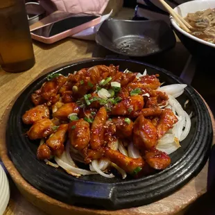 Spicy chicken (not recommended)