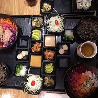 Sashimi over Rice Lunch Special