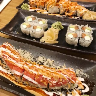 Crab on Fire Roll