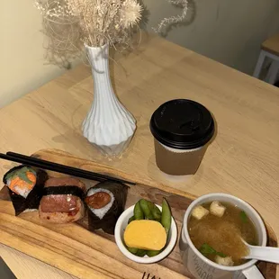 Onigiri Rice Ball Combo