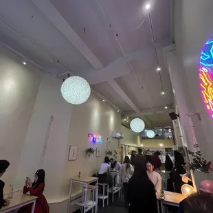 inside of restaurant