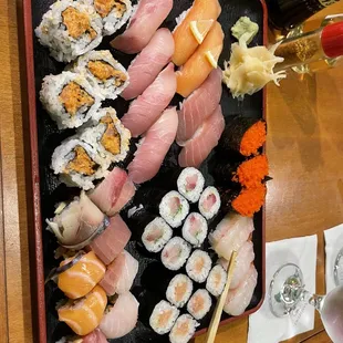 Sushi and Sashimi