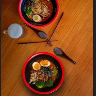 Black garlic ramen