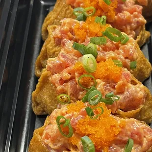 Spicy Ahi Bombs