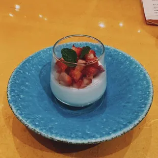Almond Panna Cotta