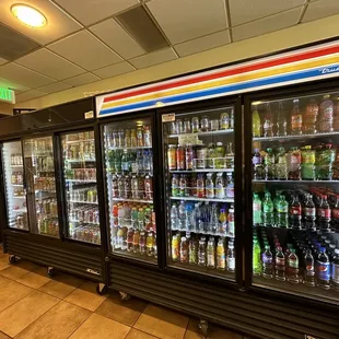 the refrigeration area