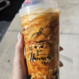 Brown sugar milk tea
