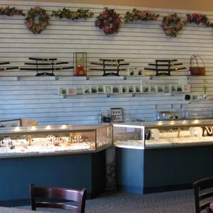 Jewelry, Sword, &amp; Bamboo sales counter