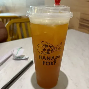 Passion fruit green tea