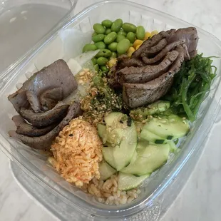Regular Customized Steak Poke Bowl