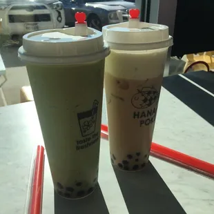 Matcha Green Tea Milk Smoothie