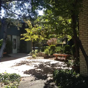 Courtyard at Hanayagi