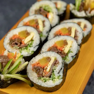 Vegetable roll (야채 김밥)