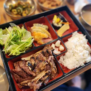 Amazing galbi dosirak