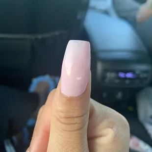 Uneven not even painted correctly .