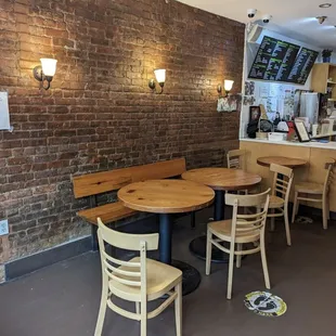 the interior of a restaurant