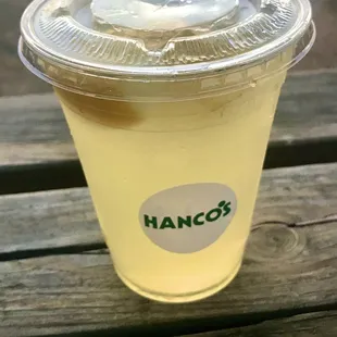 Iced Honey with Lemon Tea