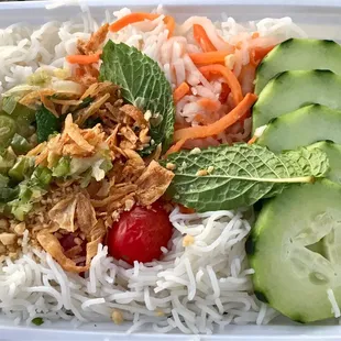 Rice Vermicelli Salad