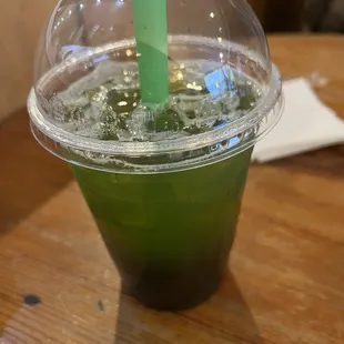 Green Apple Bubble Tea