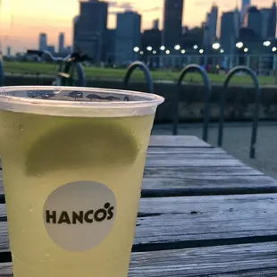 Iced Honey with Lemon Tea