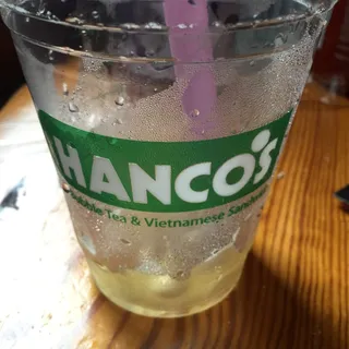 Iced Honey Green Tea