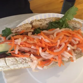 Vegetarian Pork Sandwich