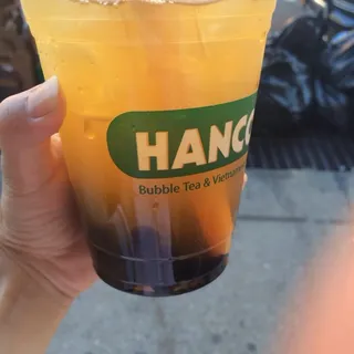 Peach Bubble Tea