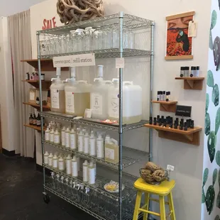 Plant based refillable cleaners &amp; Aromatherapy