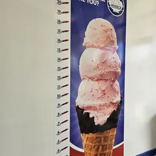 an ice cream cone