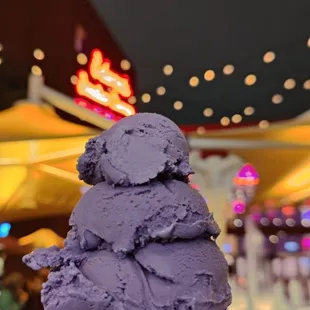 Taro ice cream