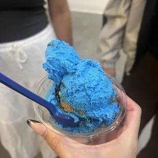 Single Scoop Blue Monster