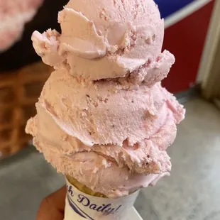 Inconsistent!  Smallest one yet.  I'm missing a scoop!