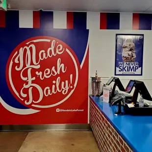 You can taste the difference with their high-quality,  fresh ice cream