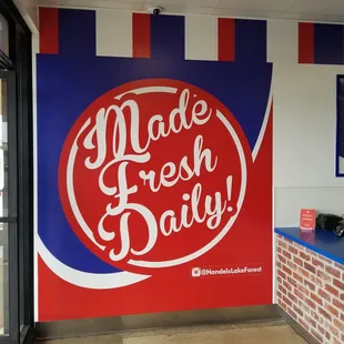 Made fresh daily !