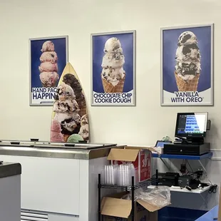 an ice cream shop