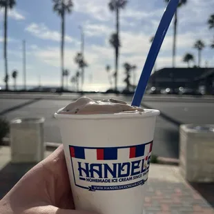 Blizzard with brownies