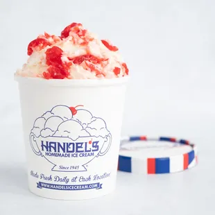 Cherry Vanilla ice cream is one classic you can't go wrong with!