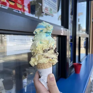 Money Business &amp; Birthday Cake in sugar cone