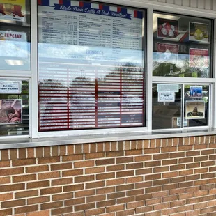 the outside of the store
