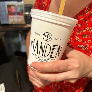 Special cocktail: Man-go-go. Delicious!