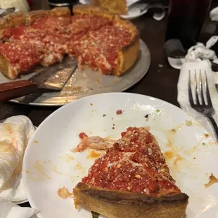 Chicago deep dish