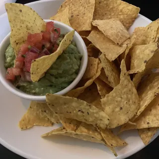 Tortilla Chips and Guacamole