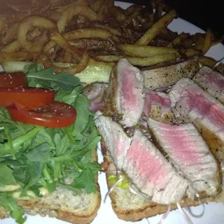 Seared Tuna Steak Sandwich