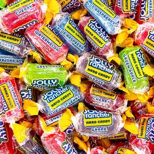 a pile of candy