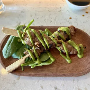 Lamb skewers